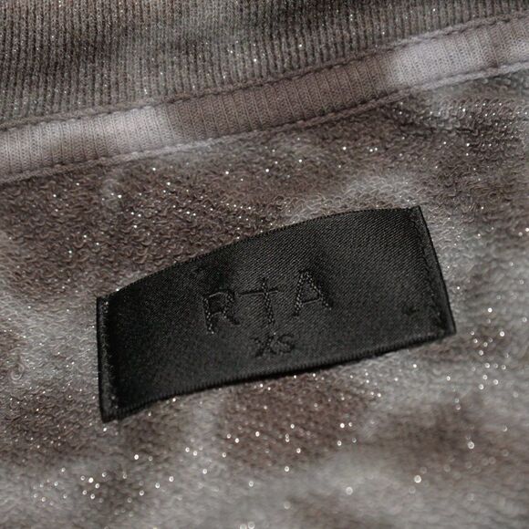 RtA Emma Tie Dye Sparkle Sweatshirt Sz XS - Picture 4 of 7